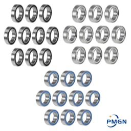 10/100PCS 6700ZZ 6700 2RS RS 6700-2RS High quality 10x15X4 mm Miniature Rubber seal Deep Groove Ball Bearing ABEC-5