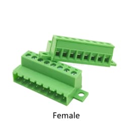 10Pcs Aerial Butt Welding Type 2EDGRKC-5.08mm Parafuso Plug-In 15EDGRKC Conector De Parafuso Dlocos Terminais