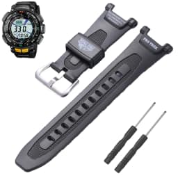Rubber Strap Suitable for Casio Protrek Prg-240 PRG-40 Pathfinder Series Men's Sport Waterproof Watch Band Accessories