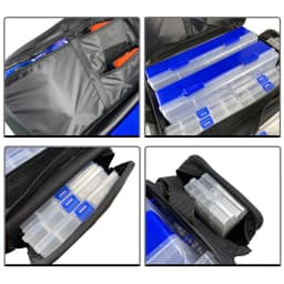 Lure Bag Waterproof Handbag Organizer Fishing Tackle Bag for Camping Outdoor Carp Fishing Holdall Carryall Luggage Bag