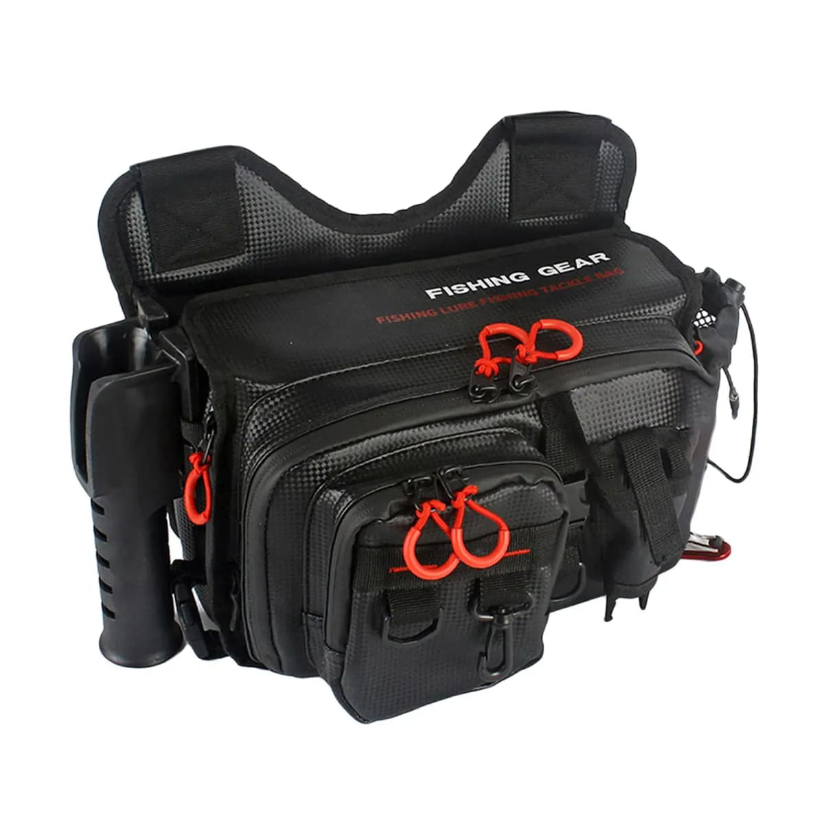 Lure Bag Waterproof Handbag Organizer Fishing Tackle Bag for Camping Outdoor Carp Fishing Holdall Carryall Luggage Bag