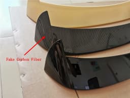 For Seat LEON MK3 5F FR Style Hatchback 5Doors 2012 -2020 ABS Rear Spoiler Lip Trunk Wing Not Fit 3Doors and station wagon