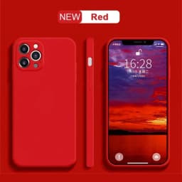 Original Liquid Silicone Case For iPhone 15 14 13 12 11 Pro Max Mini X XR XS 7 8 Plus SE 2020 Shockproof Soft Phone Case Etui