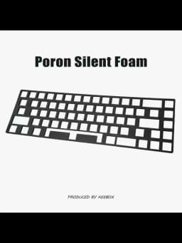 Keebox Keyboard Positioning Plate Poron Foam Keyboard Silent Foam For Mechanical Keyboard 60 61 63 68 87 104 Tsangan Layout