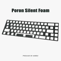 Keebox Keyboard Positioning Plate Poron Foam Keyboard Silent Foam For Mechanical Keyboard 60 61 63 68 87 104 Tsangan Layout