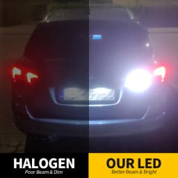 2x LED Reverse Light P21W BA15S Canbus For Mercedes Benz W169 W245 W202 W204 C204 CL203 S202 S203 W210 W213 S213 S210 B C E