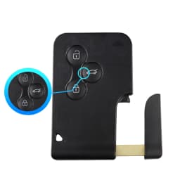 YIQIXIN 3 Button Replacement Remote Car Key Shell For Renault Clio Logan Megane 2 3 Koleos Scenic 2003-2008 Fob Smart Card Cover