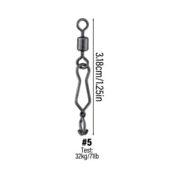 20/40pcs Quick Change Fishing Speed Clips Fishing Snap High Strength Stainless Steel Saltwater for Barrel Swivel Lure Hook