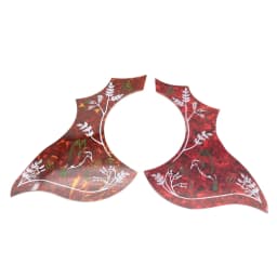 Left and Right Handed Folk Acoustic Guitar Pickguard 40' 41' Hummingbird Flower Decorative Pattern Anti-scratch Plate