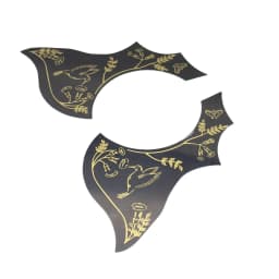 Left and Right Handed Folk Acoustic Guitar Pickguard 40' 41' Hummingbird Flower Decorative Pattern Anti-scratch Plate
