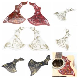 Left and Right Handed Folk Acoustic Guitar Pickguard 40' 41' Hummingbird Flower Decorative Pattern Anti-scratch Plate