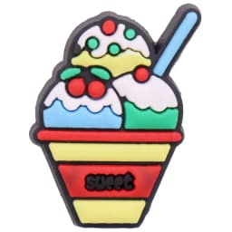 1PCS PVC Buckle Clog Chips Cocktails Bubble Tea Pizza Coffee Macarons Ice Cream Coconut Milk Noodles Shoe Charms Decorations