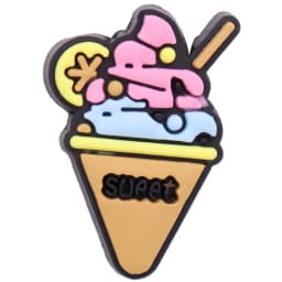 1PCS PVC Buckle Clog Chips Cocktails Bubble Tea Pizza Coffee Macarons Ice Cream Coconut Milk Noodles Shoe Charms Decorations