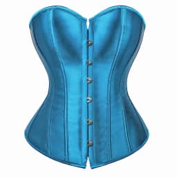 Sexy Corset Bustier Lace Up for Women Pink Victorian Corset Top Plus Size Vintage Satin Corset Overbust Black Blue Red Gold