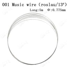 Piano Tuning Maintenance Tools Steel Wire Bare String Middle Low Treble String 001 Piano Bare String Accessories