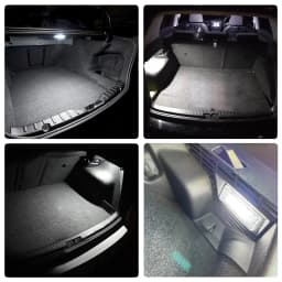 12V LED Luggage Trunk Lamp For VW Golf5 Golf6 Golf7 Jetta Passat Polo Scirocco EOS White Luggage Compartment Light Assembly