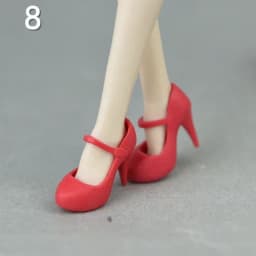 30cm doll shoes / white green red pink black High heel shoes for 1/6 blythe xinyi BJD BB licca doll / doll accessories