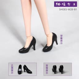30cm doll shoes / white green red pink black High heel shoes for 1/6 blythe xinyi BJD BB licca doll / doll accessories