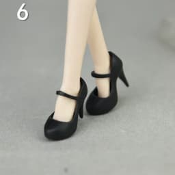 30cm doll shoes / white green red pink black High heel shoes for 1/6 blythe xinyi BJD BB licca doll / doll accessories