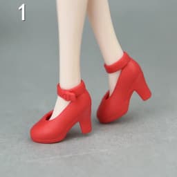 30cm doll shoes / white green red pink black High heel shoes for 1/6 blythe xinyi BJD BB licca doll / doll accessories