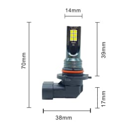 2Pcs H11 H8 H4 H7 H1 H16 H3 H10 9005 HB3 9006 HB4 LED Car Fog Lights 6000K Headlight Bulbs 3000K 12000K 4300K Auto Fog Lamp