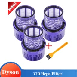 Washable Big Filter Unit For Dyson V10 SV12 Cyclone Animal Absolute Total Clean Cordless Vacuum Cleaner Replace Filter