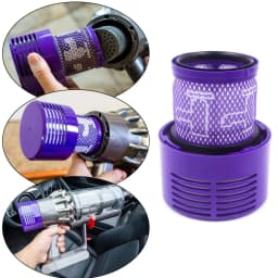 Washable Big Filter Unit For Dyson V10 SV12 Cyclone Animal Absolute Total Clean Cordless Vacuum Cleaner Replace Filter