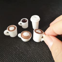 Cute Miniature Dollhouse Supermarket Food Snacks Mini Cake Wine Drink for Doll Kitchen Accessories