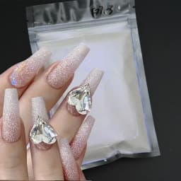 50g White Iridescent Opalescent Ultra Fine Glitter Dust Glitter Fine Holographic Ultra Fine Glitter - Iridescent glitter