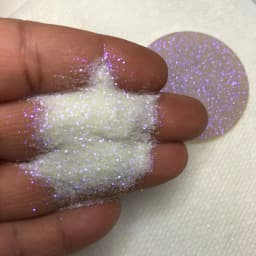 50g White Iridescent Opalescent Ultra Fine Glitter Dust Glitter Fine Holographic Ultra Fine Glitter - Iridescent glitter