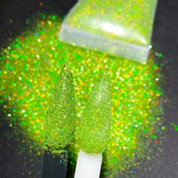 50g White Iridescent Opalescent Ultra Fine Glitter Dust Glitter Fine Holographic Ultra Fine Glitter - Iridescent glitter