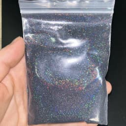 50g White Iridescent Opalescent Ultra Fine Glitter Dust Glitter Fine Holographic Ultra Fine Glitter - Iridescent glitter