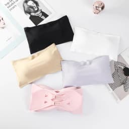 Women's One Piece Seamless Strapless Bandeau Bra Wireless Invisible Tube Top Ladies Comfort Backless Daily Wear Sexy Underwear