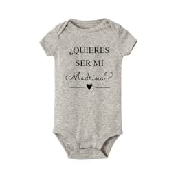 Do You Want To Be My Godmother / Godfather Newborn Baby Bodysuits Baby Announcement Gift Jumpsuit Cute Toddler Clothes