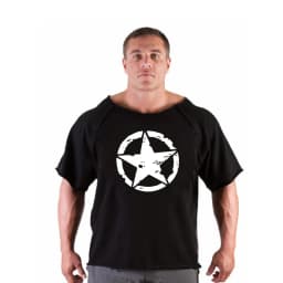 Men's T Shirts Fitness Men Bodybuilding Shirt Batwing Sleeve Rag shirt Gym Fitness Muscle Running T shirt