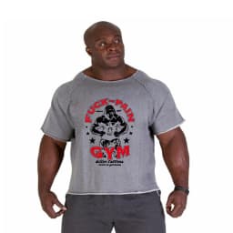 Men's T Shirts Fitness Men Bodybuilding Shirt Batwing Sleeve Rag shirt Gym Fitness Muscle Running T shirt