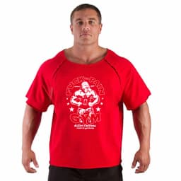 Men's T Shirts Fitness Men Bodybuilding Shirt Batwing Sleeve Rag shirt Gym Fitness Muscle Running T shirt