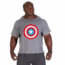 Men's T Shirts Fitness Men Bodybuilding Shirt Batwing Sleeve Rag shirt Gym Fitness Muscle Running T shirt