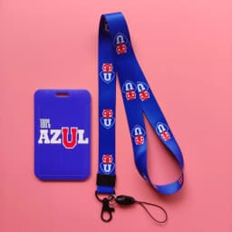 Chile Football Team Card Holder Neck Strap Keychain Bus Card Case Lanyard Men Visit Door Identity Badge Holders Students Gift
