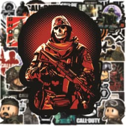 10/30/50/100pcs Call Of Duty Games Pieces Of Graffiti Stickers Waterproof Computer Water Cup Case Kids Toys Decal Sticker