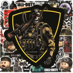 10/30/50/100pcs Call Of Duty Games Pieces Of Graffiti Stickers Waterproof Computer Water Cup Case Kids Toys Decal Sticker