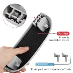 Sunglasses Case for Audi A3 S3 8V 8Y A4 B9 B8 S4 A5 S5 A6 C7 C8 Q3 Q5 Q7 2015 2016 2017 2018 2019 2020 2021 2022 Car Accessories