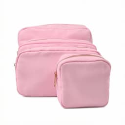 24-Color Nylon Waterproof Makeup Bag with S/M/L/XL Sizes Large Capacity Ladies Cosmetic Storage Bag for Outdoor Travel Toiletry
