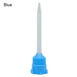 50pcs/Lot Dental Mixing Tips Impression Materials Lab Denture Laboratory Color Tubes Disposable Silicone Rubber