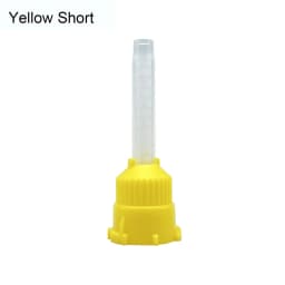 50pcs/Lot Dental Mixing Tips Impression Materials Lab Denture Laboratory Color Tubes Disposable Silicone Rubber
