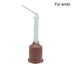 50pcs/Lot Dental Mixing Tips Impression Materials Lab Denture Laboratory Color Tubes Disposable Silicone Rubber