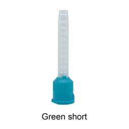 50pcs/Lot Dental Mixing Tips Impression Materials Lab Denture Laboratory Color Tubes Disposable Silicone Rubber