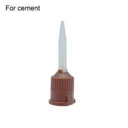 50pcs/Lot Dental Mixing Tips Impression Materials Lab Denture Laboratory Color Tubes Disposable Silicone Rubber