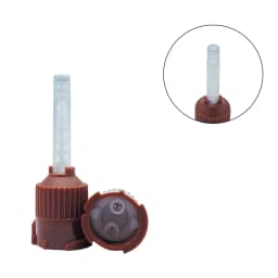 50pcs/Lot Dental Mixing Tips Impression Materials Lab Denture Laboratory Color Tubes Disposable Silicone Rubber