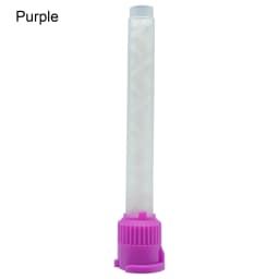50pcs/Lot Dental Mixing Tips Impression Materials Lab Denture Laboratory Color Tubes Disposable Silicone Rubber